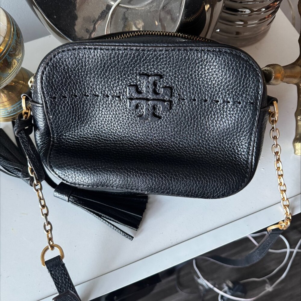 Tory Burch McGraw Camera Bag Black 50584